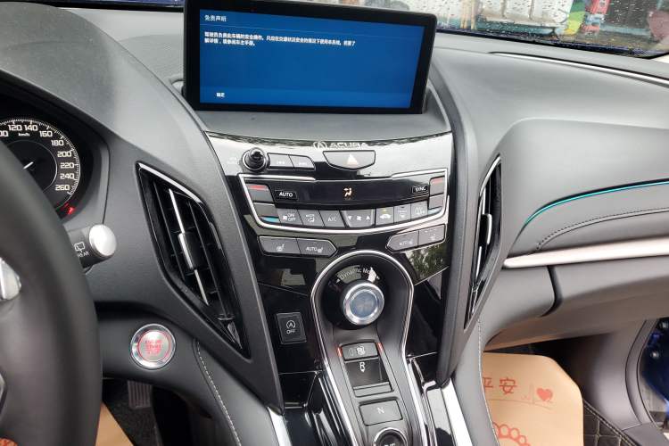 Used Acura RDX 2019 2.0T Luxury Edition China V Standard Audio And AC Panel