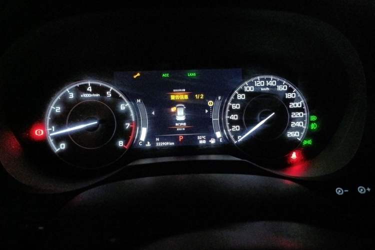 Used Acura RDX 2019 2.0T Prestige Edition SH-AWD China V Standard Odometer Close Up
