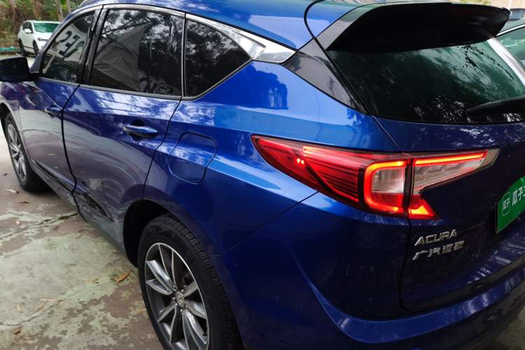 Used Acura RDX 2019 2.0T Luxury Edition China V Standard Rear Left 45 Deg