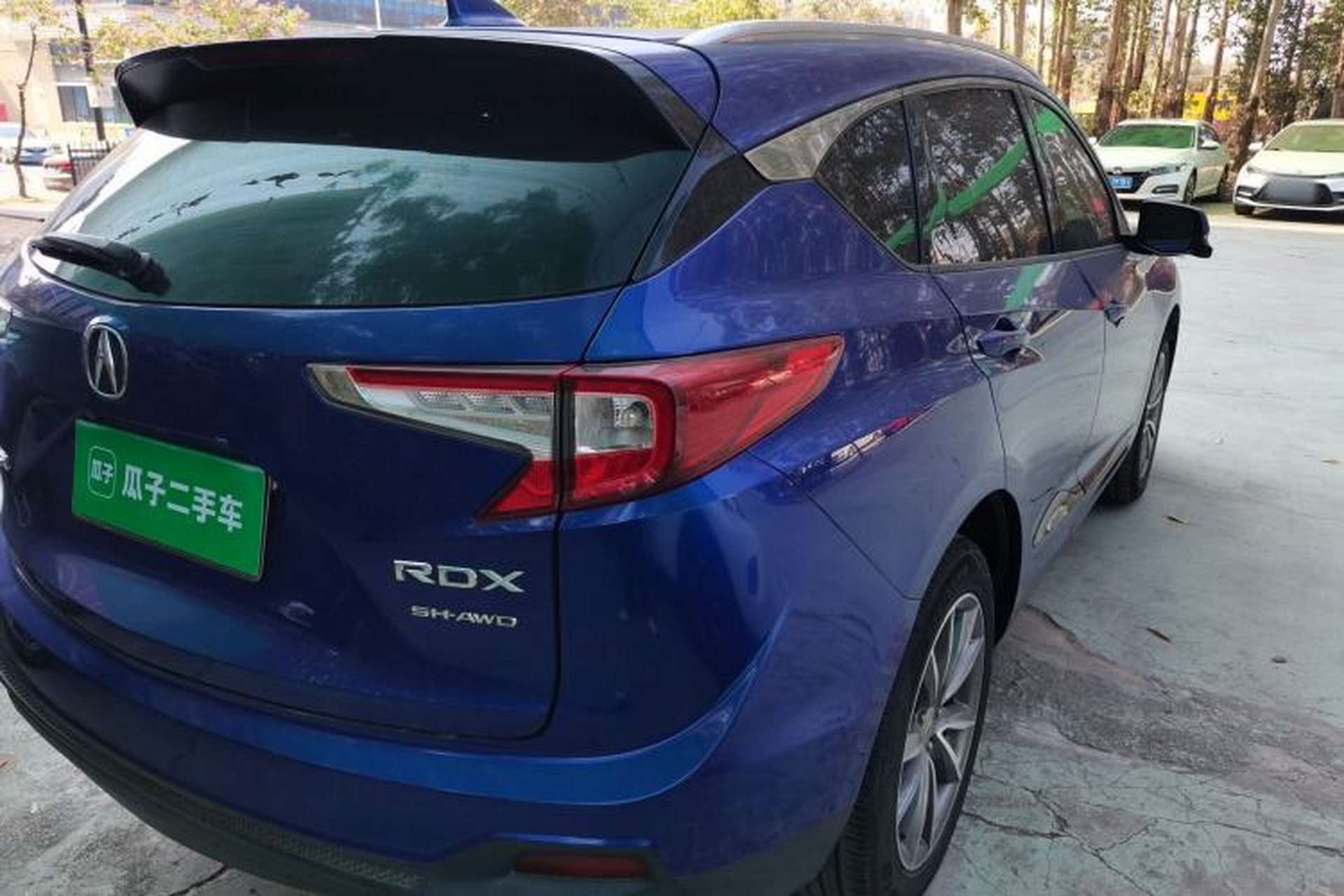 Used Acura RDX 2019 2.0T Luxury Edition China V Standard Rear Right 45 Deg