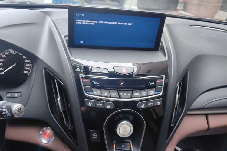 Used Acura RDX 2019 2.0T Diamond Edition SH-AWD China VI Standard Audio And AC Panel