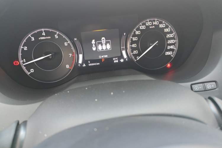 Used Acura RDX 2019 2.0T Luxury Edition China VI Standard Odometer Close Up