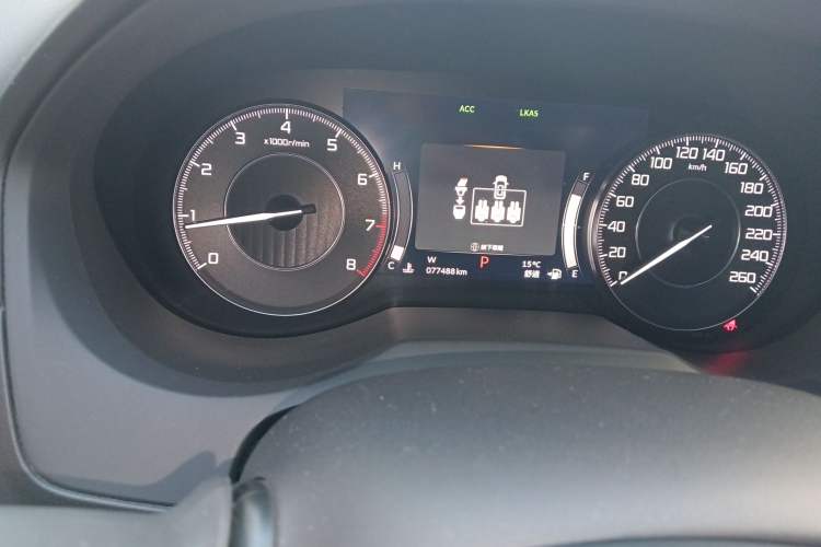 Used Acura RDX 2019 2.0T Prestige Edition SH-AWD China V Standard Odometer Close Up