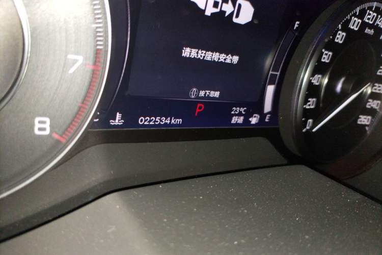 Used Acura RDX 2019 2.0T Diamond Edition SH-AWD China VI Standard Odometer Close Up