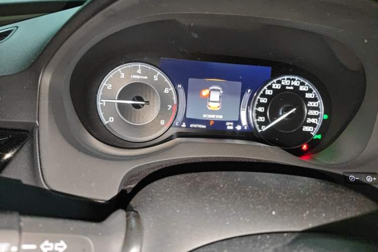 Used Acura RDX 2019 2.0T Enjoyment Version China VI Standard Odometer Close Up