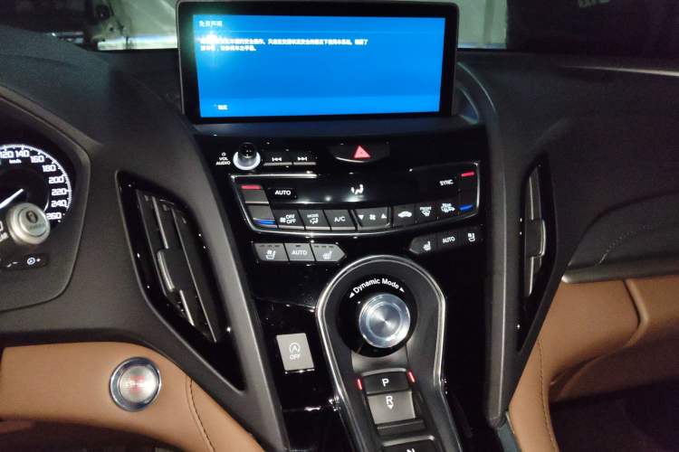Used Acura RDX 2019 2.0T Prestige Edition SH-AWD China V Standard Audio And AC Panel