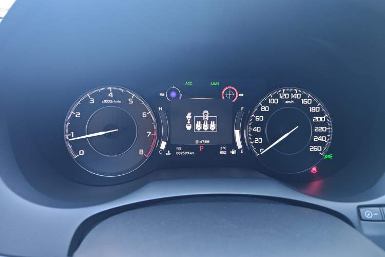 Used Acura RDX 2019 2.0T Diamond Edition SH-AWD China VI Standard Instrument Cluster