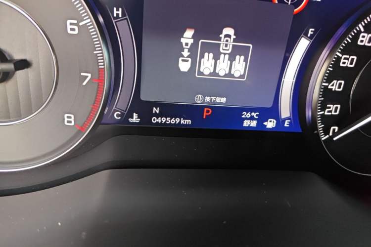 Used Acura RDX 2019 2.0T Luxury Edition China V Standard Odometer Close Up
