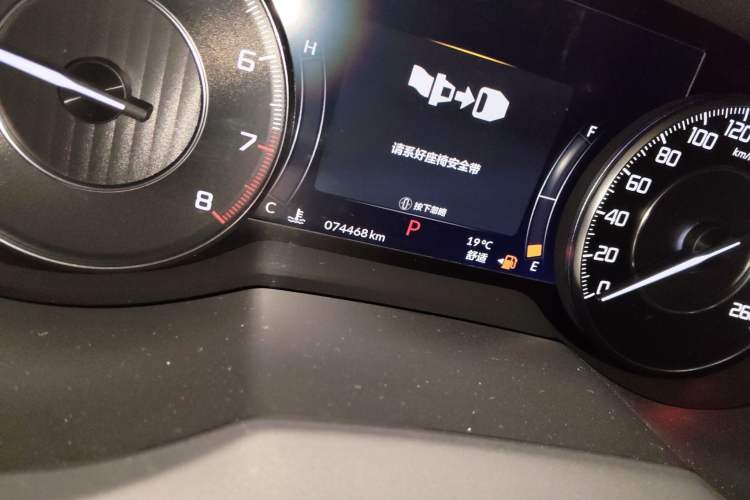 Used Acura RDX 2019 2.0T Prestige Edition SH-AWD China V Standard Odometer Close Up