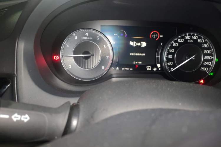 Used Acura RDX 2019 2.0T Enjoyment Version China V Standard Odometer Close Up