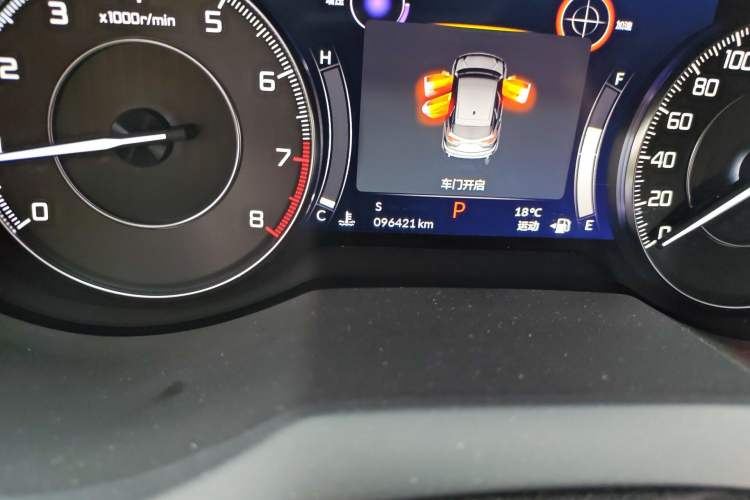 Used Acura RDX 2019 2.0T Diamond Edition SH-AWD China VI Standard Odometer Close Up