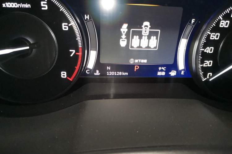 Used Acura RDX 2019 2.0T Enjoyment Version China VI Standard Odometer Close Up