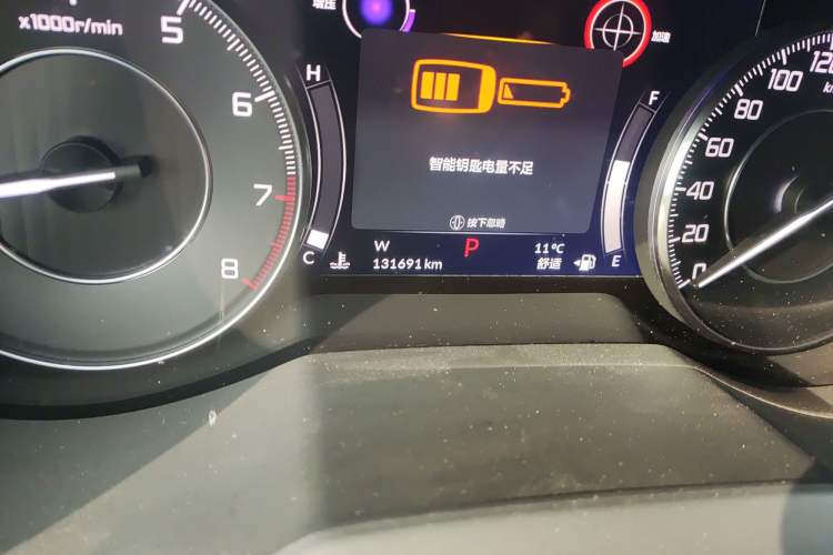Used Acura RDX 2019 2.0T Enjoyment Version China VI Standard Odometer Close Up