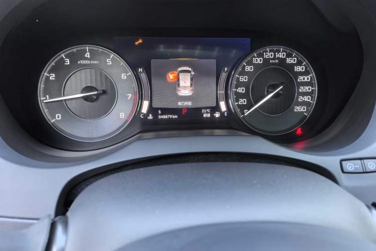 Used Acura RDX 2019 2.0T Enjoyment Version China VI Standard Odometer Close Up