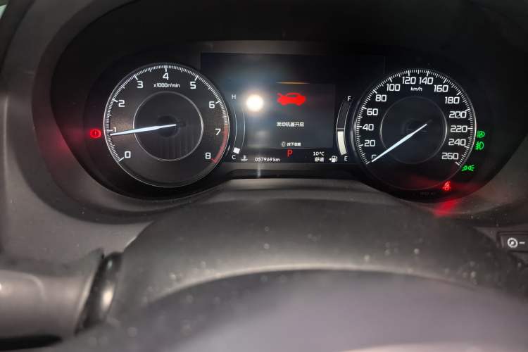Used Acura RDX 2019 2.0T Enjoyment Version China VI Standard Odometer Close Up