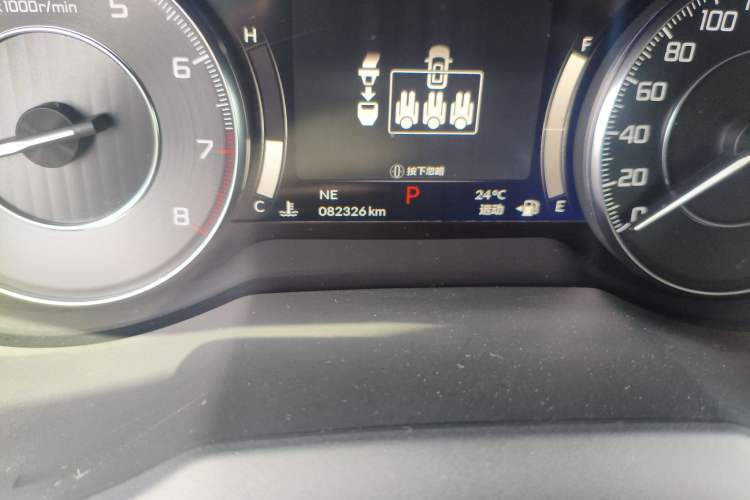Used Acura RDX 2019 2.0T Enjoyment Version China V Standard Odometer Close Up