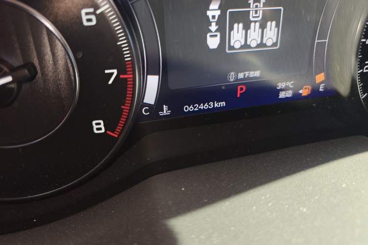 Used Acura RDX 2020 2.0T Smart Edition SH-AWD Odometer Close Up