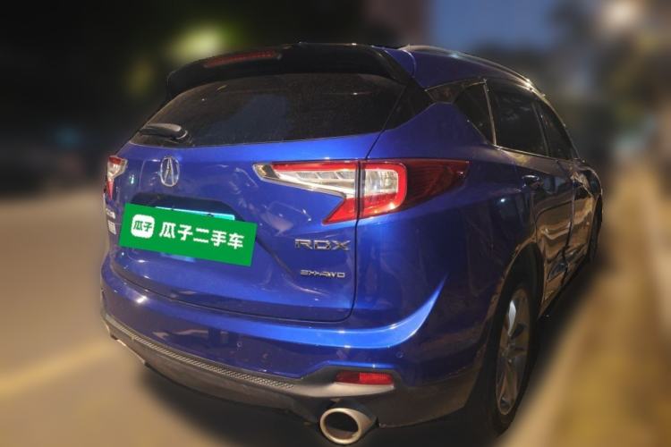 Used Acura RDX 2020 2.0T Diamond Edition SH-AWD Rear Right 45 Deg