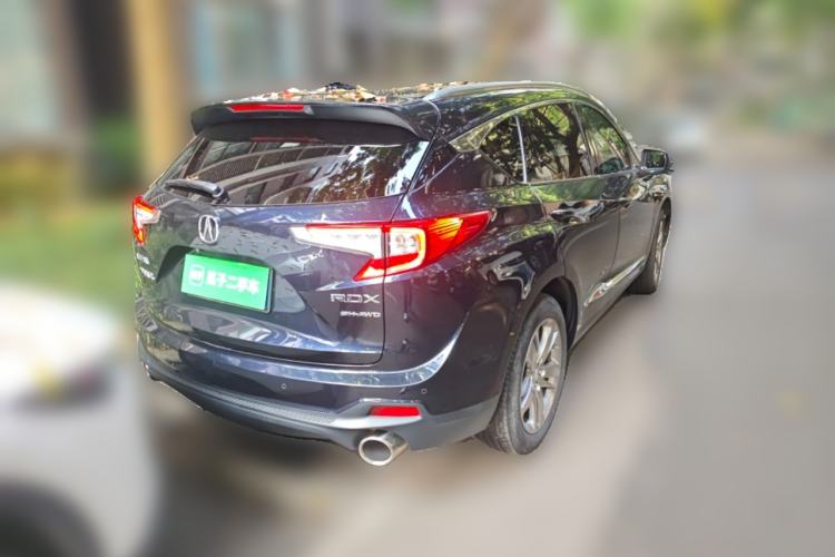 Used Acura RDX 2020 2.0T Diamond Edition A-Spec Sport SH-AWD Rear Right 45 Deg