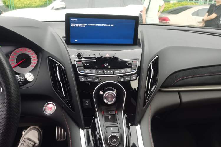 Used Acura RDX 2020 2.0T Diamond Edition A-Spec Sport Version SH-AWD Matte Bright Gray Audio And AC Panel