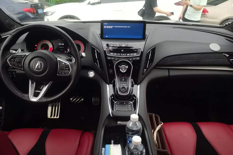 Used Acura RDX 2020 2.0T Diamond Edition A-Spec Sport Version SH-AWD Matte Bright Gray Center Console