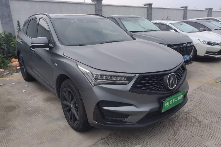 Used Acura RDX 2020 2.0T Diamond Edition A-Spec Sport Version SH-AWD Matte Bright Gray Front Right 45 Deg