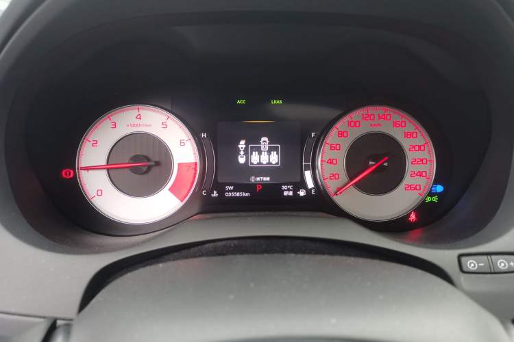 Used Acura RDX 2020 2.0T Diamond Edition A-Spec Sport Version SH-AWD Matte Bright Gray Instrument Cluster