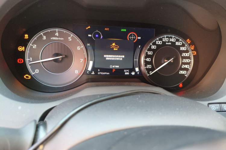 Used Acura RDX 2020 2.0T Enjoyment Edition Odometer Close Up