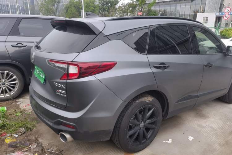 Used Acura RDX 2020 2.0T Diamond Edition A-Spec Sport Version SH-AWD Matte Bright Gray Rear Right 45 Deg
