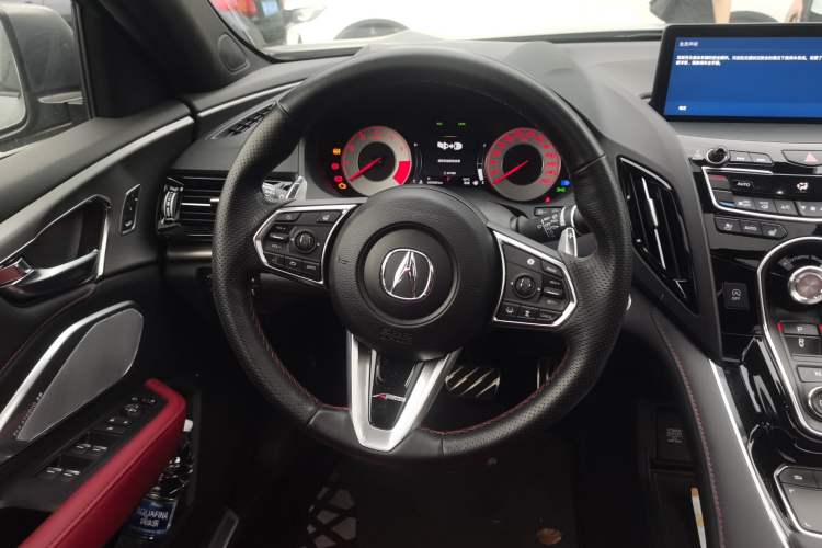 Used Acura RDX 2020 2.0T Diamond Edition A-Spec Sport Version SH-AWD Matte Bright Gray Steering Wheel