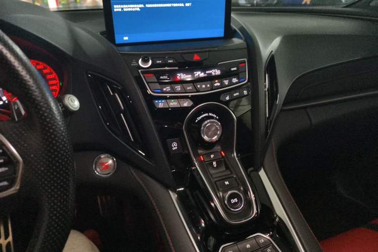Used Acura RDX 2020 2.0T Diamond Edition A-Spec Sport SH-AWD Audio And AC Panel