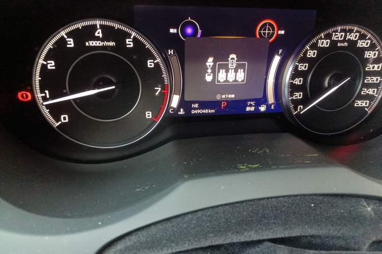 Used Acura RDX 2020 2.0T Smart Edition SH-AWD Odometer Close Up