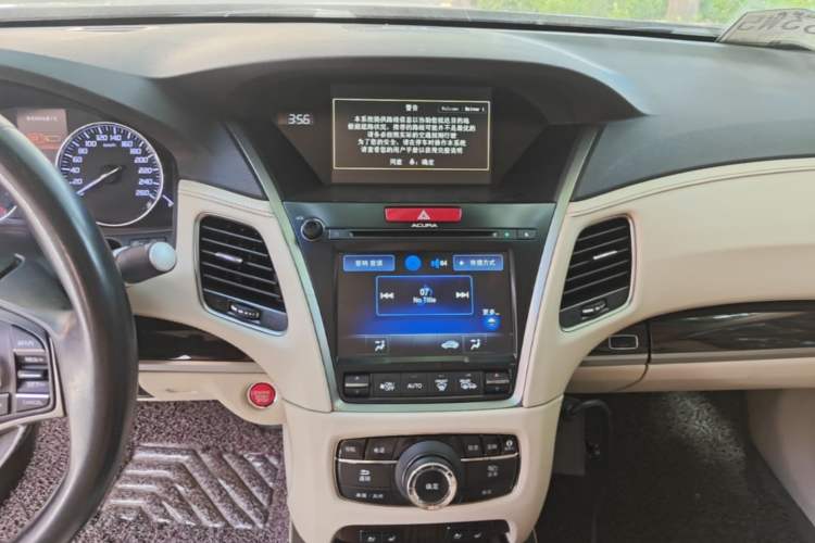 Used Acura RLX 2013 3.5L PAWS Edition Audio And AC Panel
