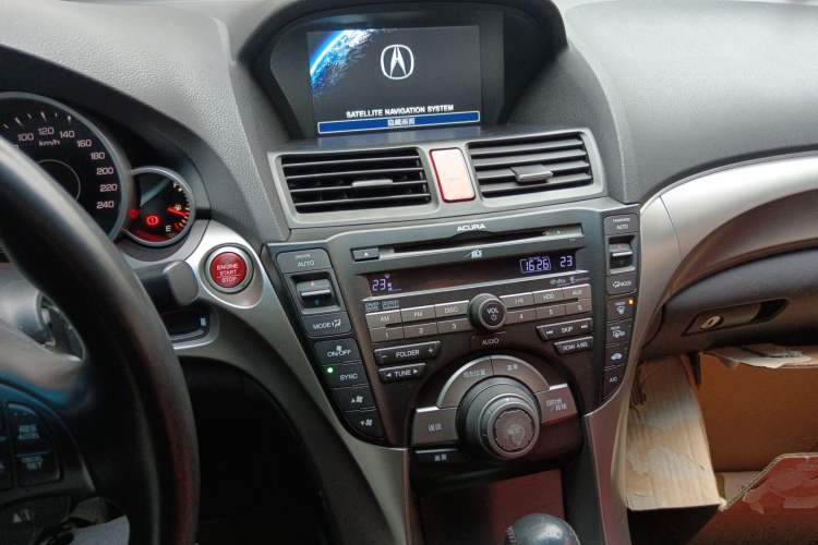 Used Acura TL 2009 3.5 Standard Edition Audio And AC Panel