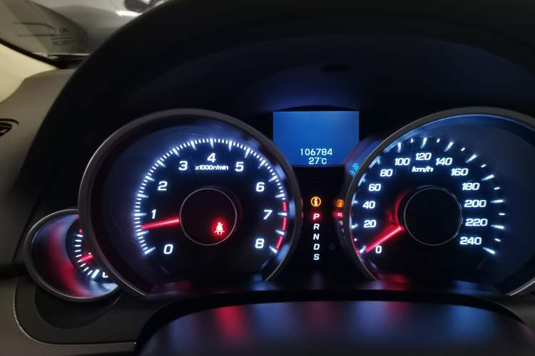 Used Acura TL 2012 3.5 Standard Edition Odometer Close Up