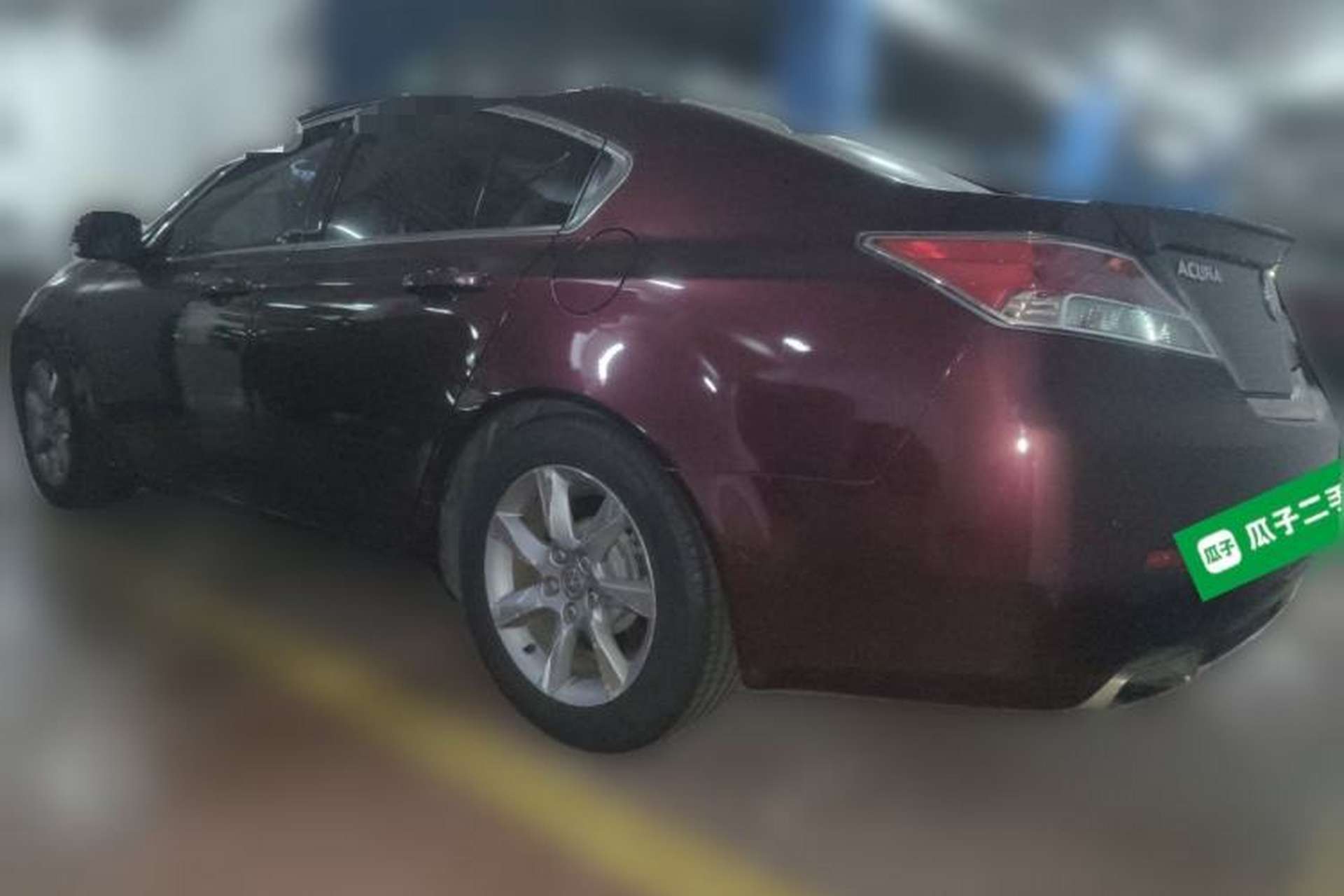 Used Acura TL 2012 3.5 Standard Edition Rear Left 45 Deg