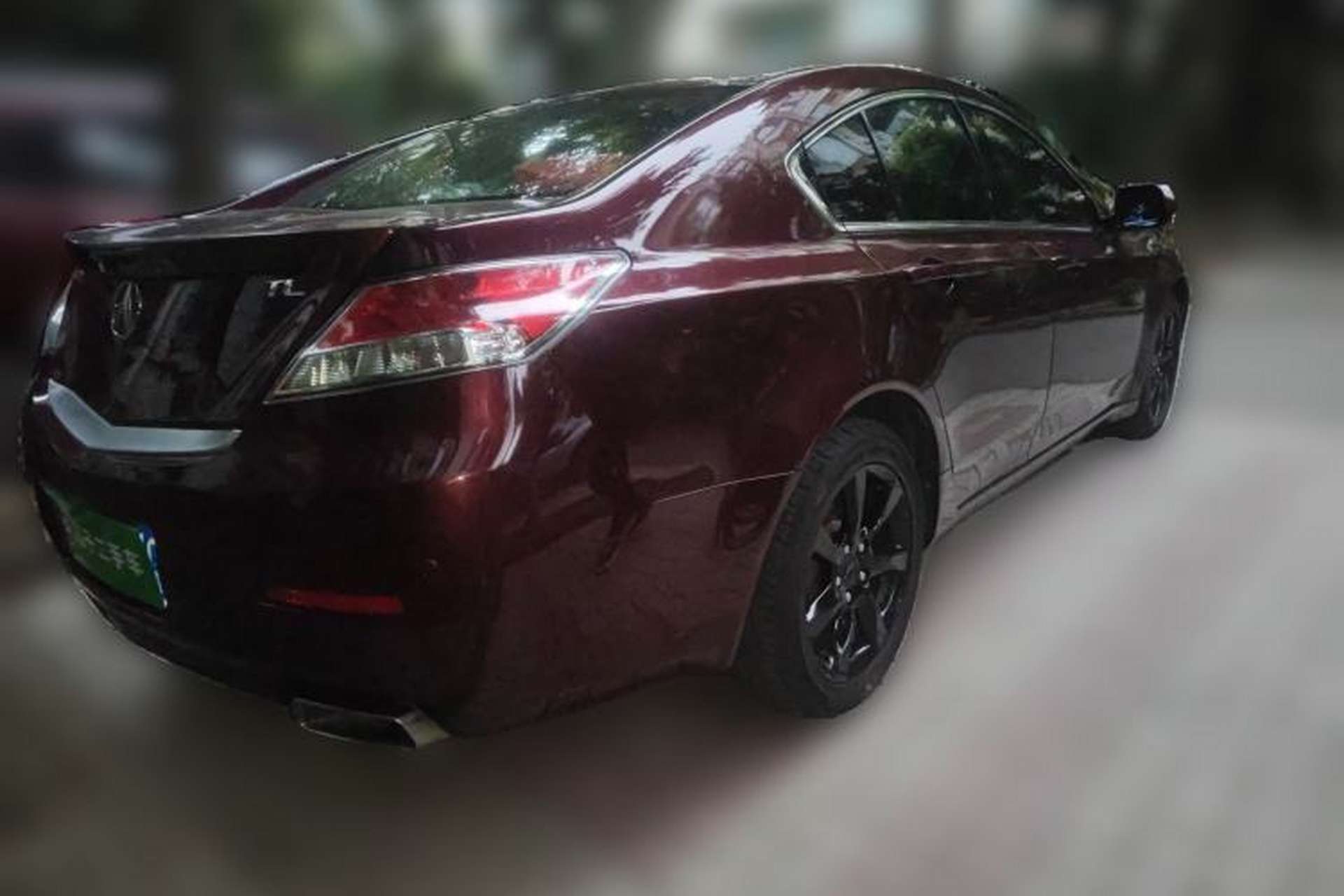 Used Acura TL 2012 3.5 Standard Edition Rear Right 45 Deg