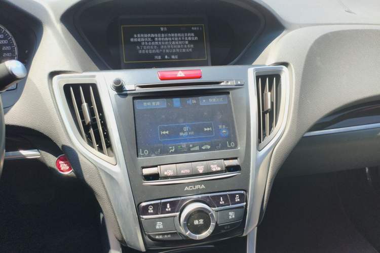Used Acura TLX 2015 2.4L Elite Edition Audio And AC Panel