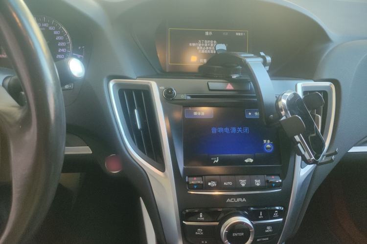 Used Acura TLX-L 2018 2.4L Comfort Edition Audio And AC Panel
