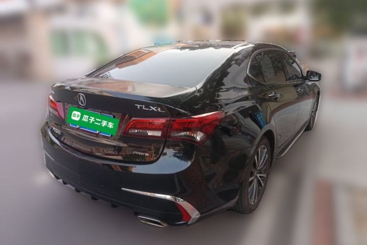 Used Acura TLX-L 2018 2.4L Deluxe Edition Rear Right 45 Deg