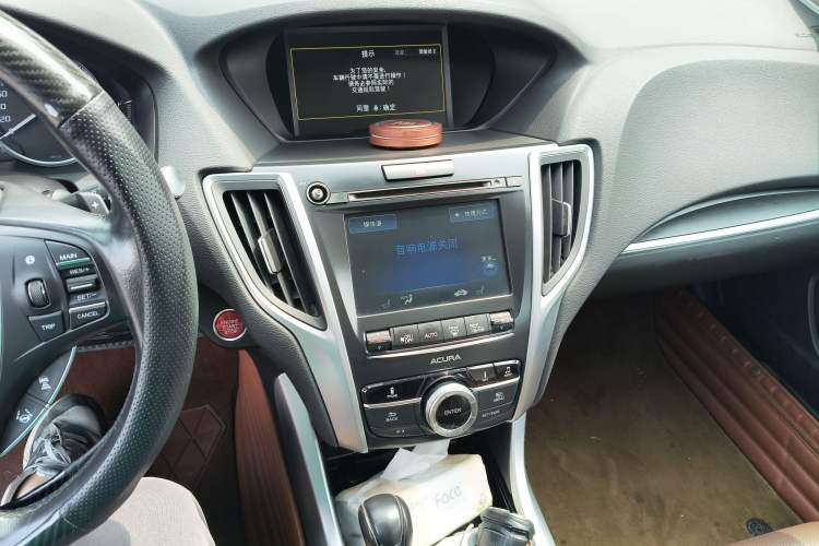 Used Acura TLX-L 2018 2.4L Deluxe Edition Audio And AC Panel