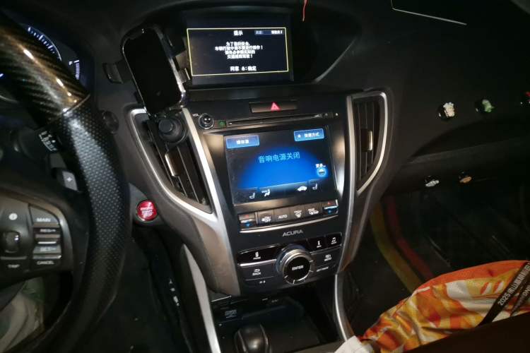 Used Acura TLX-L 2018 2.4L Enjoy Edition Audio And AC Panel