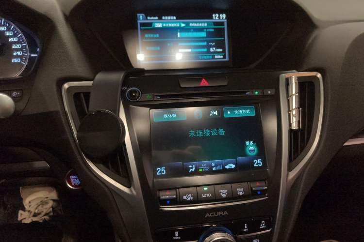 Used Acura TLX-L 2018 2.4L Comfort Edition Audio And AC Panel