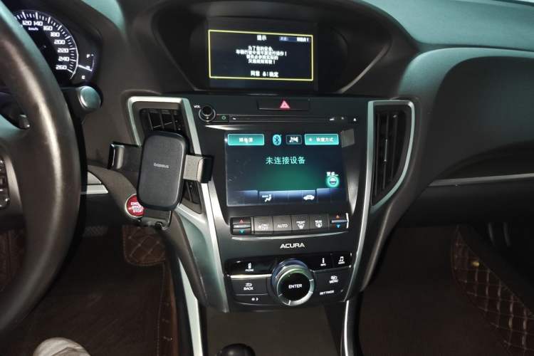 Used Acura TLX-L 2018 2.4L Comfort Edition Audio And AC Panel