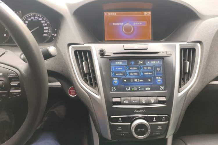 Used Acura TLX-L 2018 2.4L Comfort Edition Audio And AC Panel