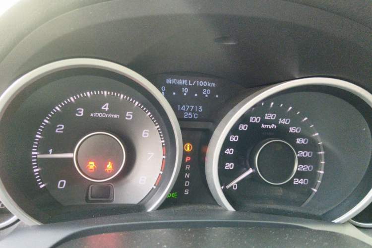 Used Acura ZDX 2012 3.7 Standard Edition Odometer Close Up