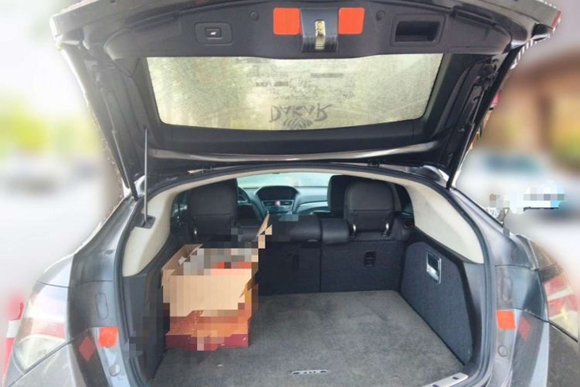 Used Acura ZDX 2012 3.7 Standard Edition Trunk