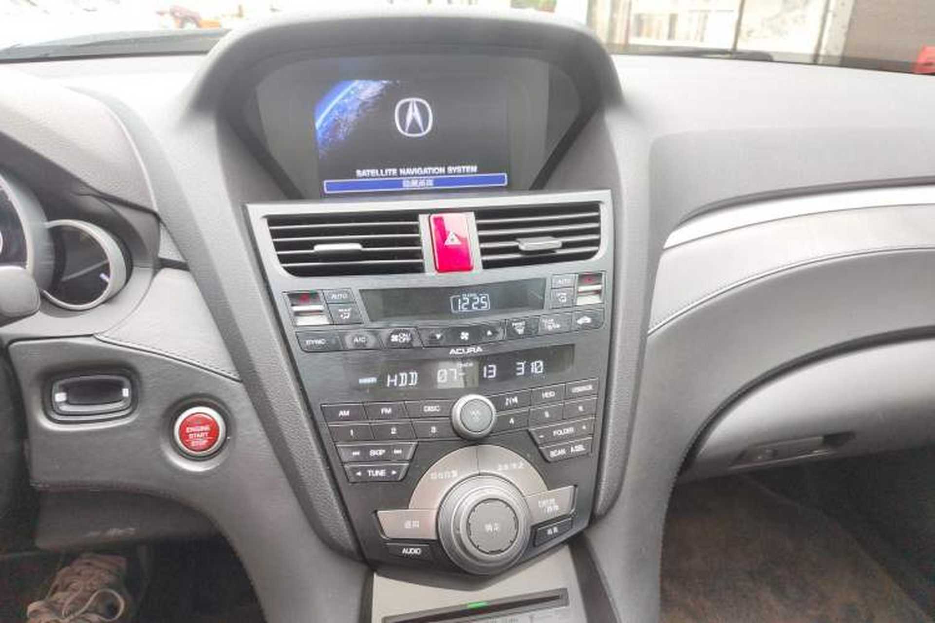 Used Acura ZDX 2012 3.7 Standard Edition Audio And AC Panel