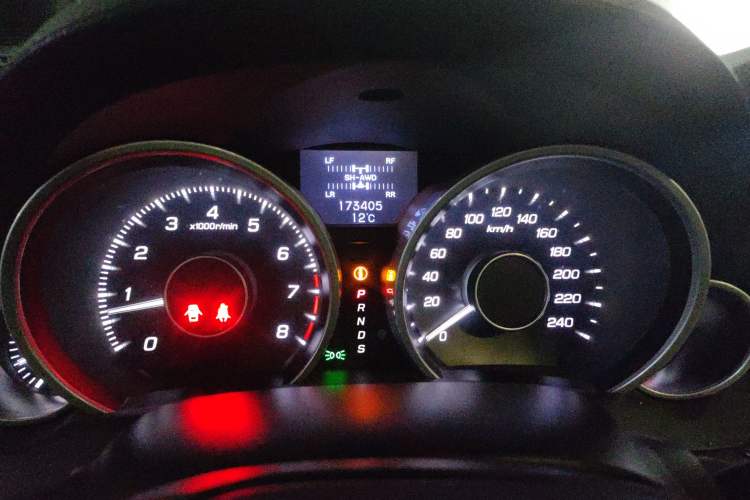 Used Acura ZDX 2012 3.7 Standard Edition Instrument Cluster