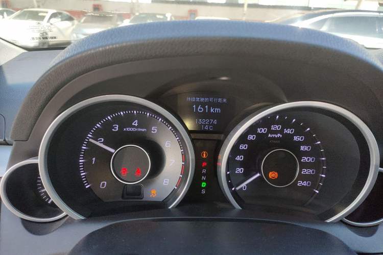 Used Acura ZDX 2012 3.7 Standard Edition Odometer Close Up